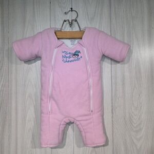 Baby Merlin's Magic Sleepsuit Pink Swaddle Wrap Transition 3-6 Months Small